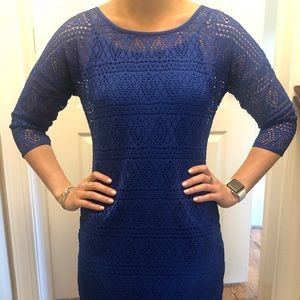 Blue formal dress